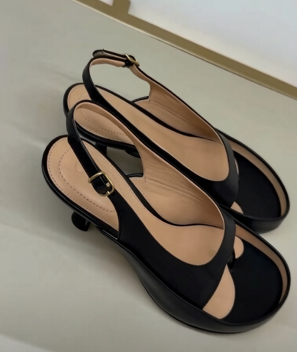 Clear Strap Heel - Summer Casual Style Women‘s Thong Sandals