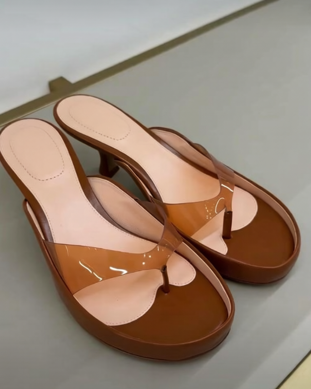 Summer Casual Style Women‘s Th - Clear Strap Heel 리뷰 및 가격