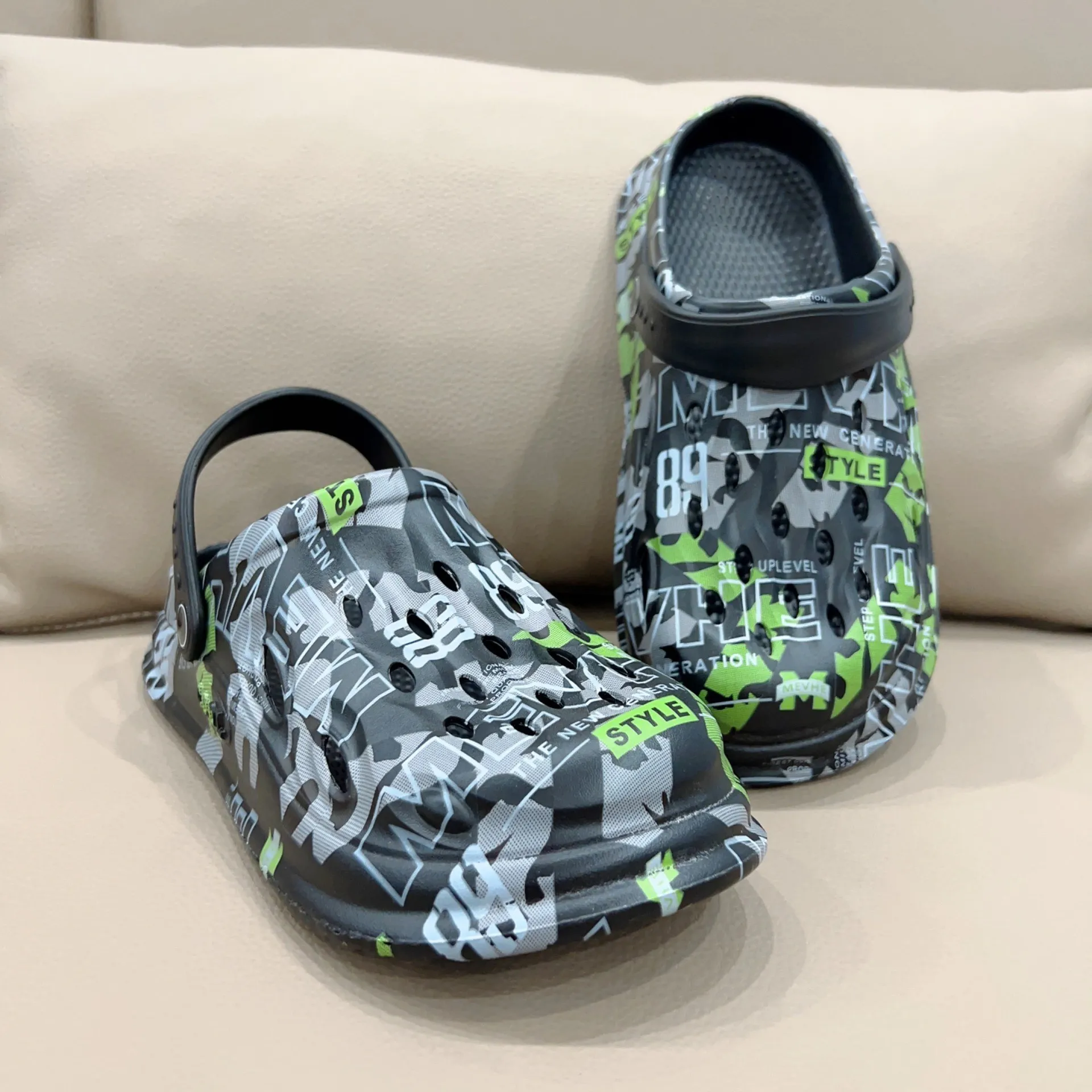 Plus Size New Men's Slippers S - Croc Style Clog 리뷰 및 가격