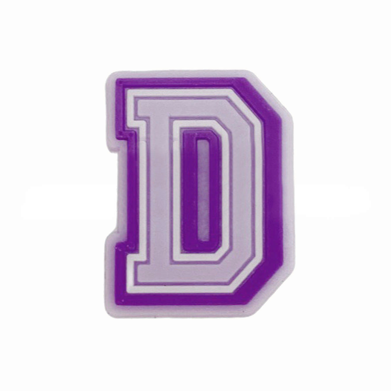 New Purple Alphabet Letter Pin - Croc Style Clog 리뷰 및 가격