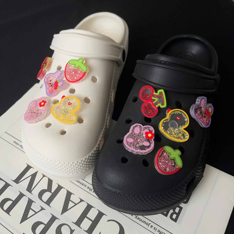 Cute Shake Color Move Rhinesto - Croc Style Clog 리뷰 및 가격