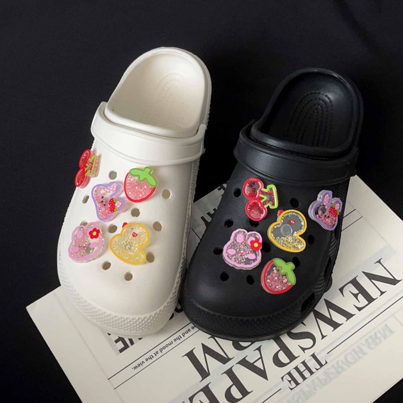 Cute Shake Color Move Rhinesto - Croc Style Clog 리뷰 및 가격