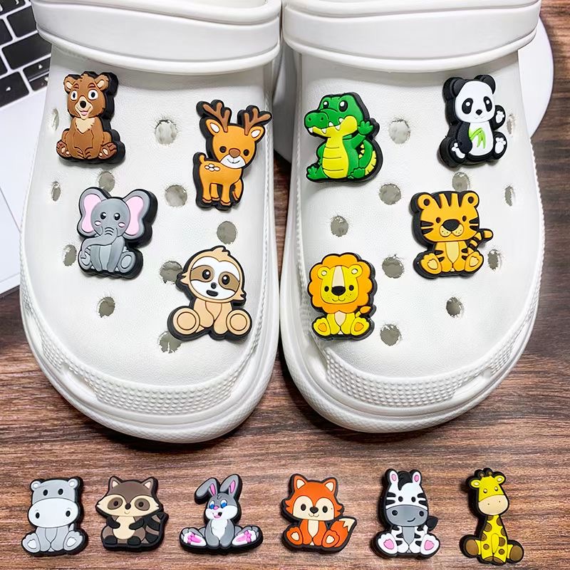 Cute Animals Panda Lion Shoe C - Croc Style Clog 리뷰 및 가격