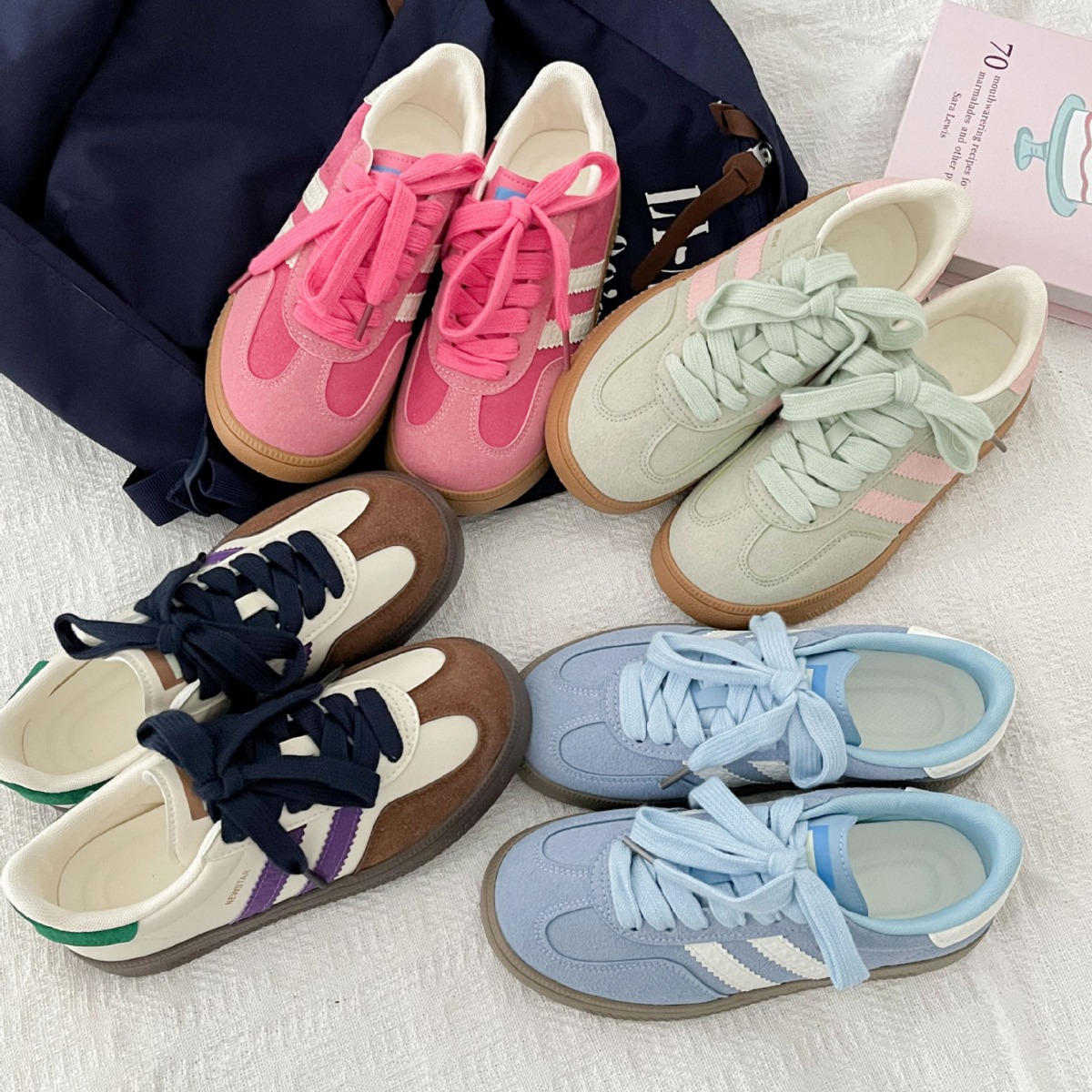 Vintage-style sneakers for wom - Women'S Shoes Trendy 리뷰 및 가격