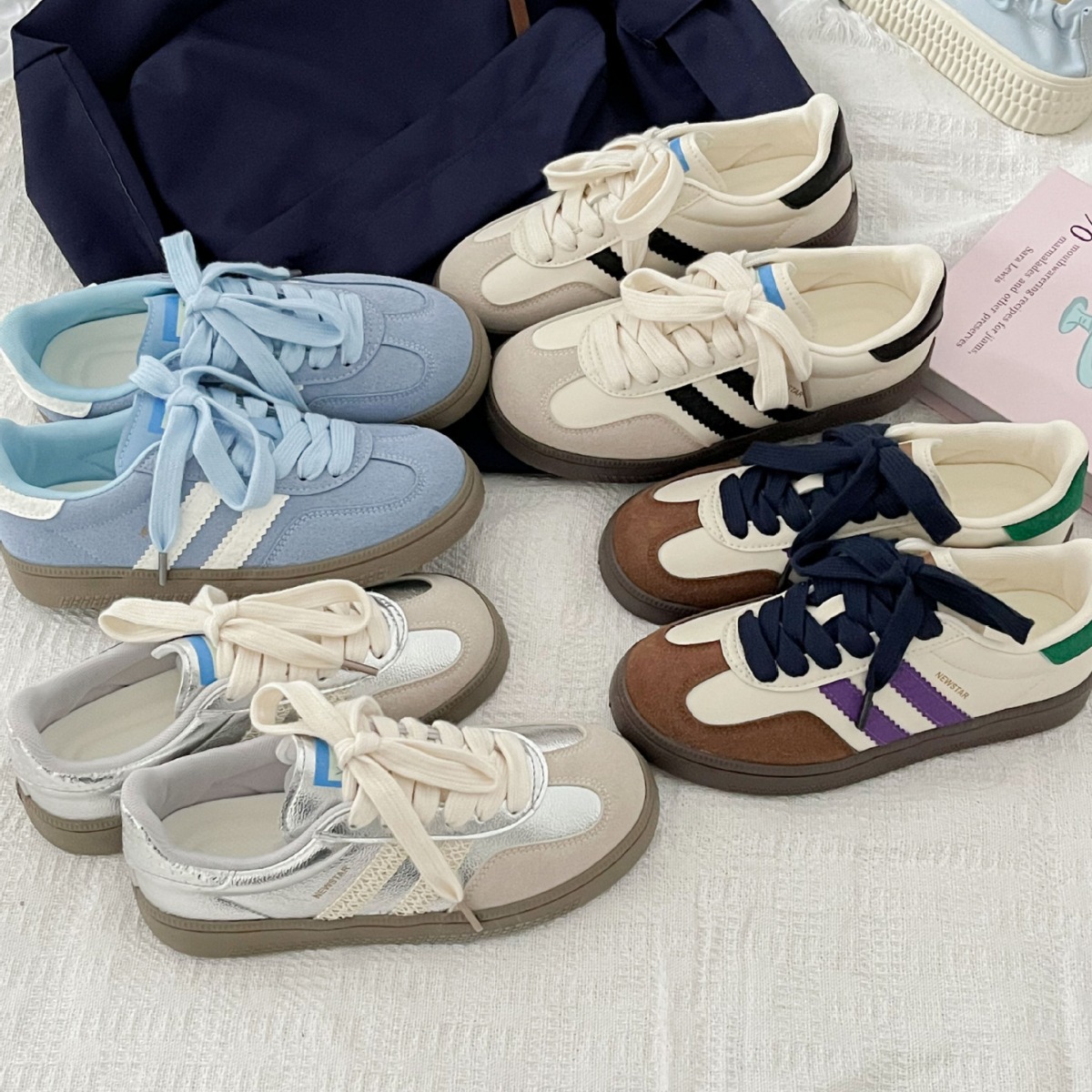 Vintage-style sneakers for wom - Women'S Shoes Trendy 리뷰 및 가격