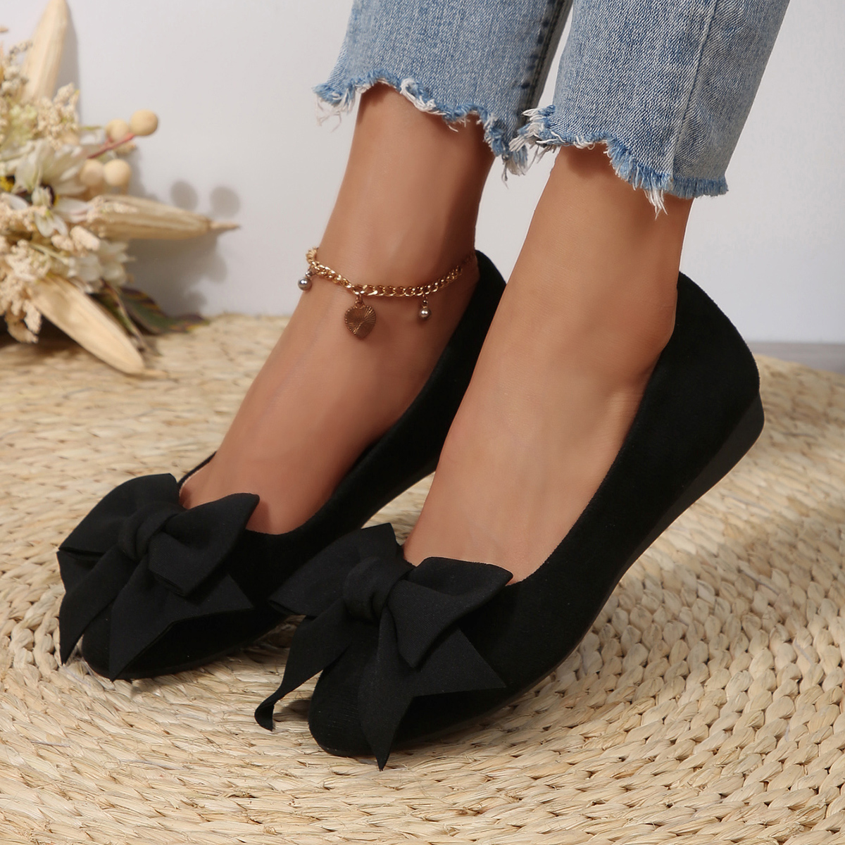 Women's Bowtie Decor Soft Sole - Women'S Shoes Trending 2025 리뷰 및 가격