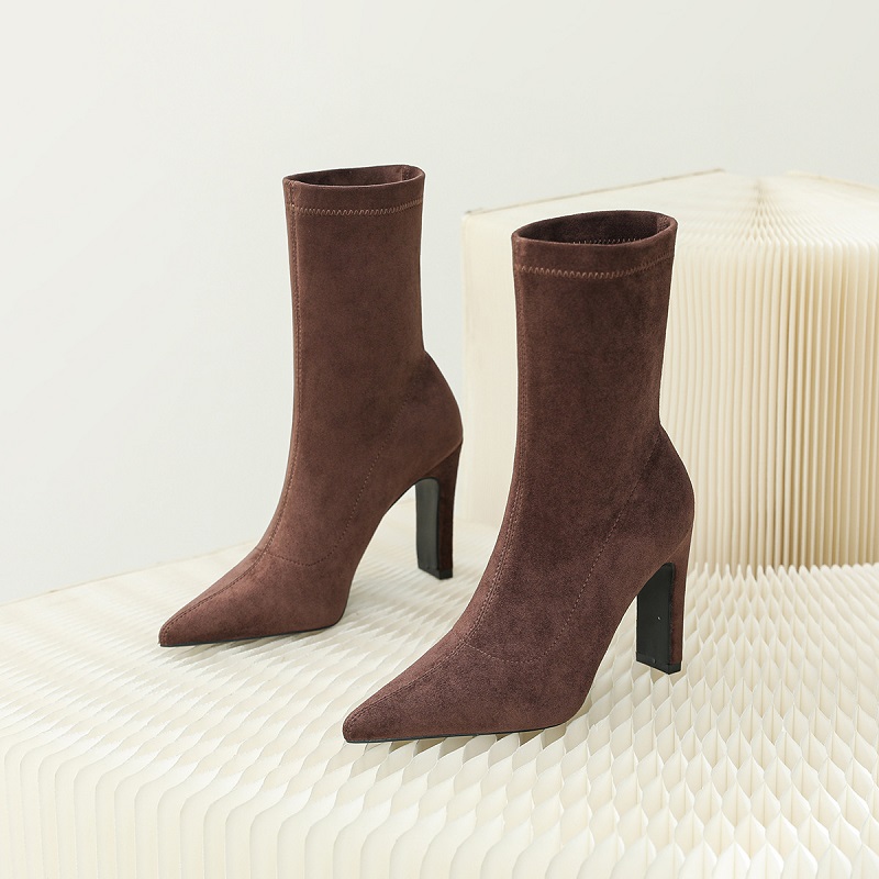Eilyken Winter Thick Heel Sock - Sock Boot Women 리뷰 및 가격