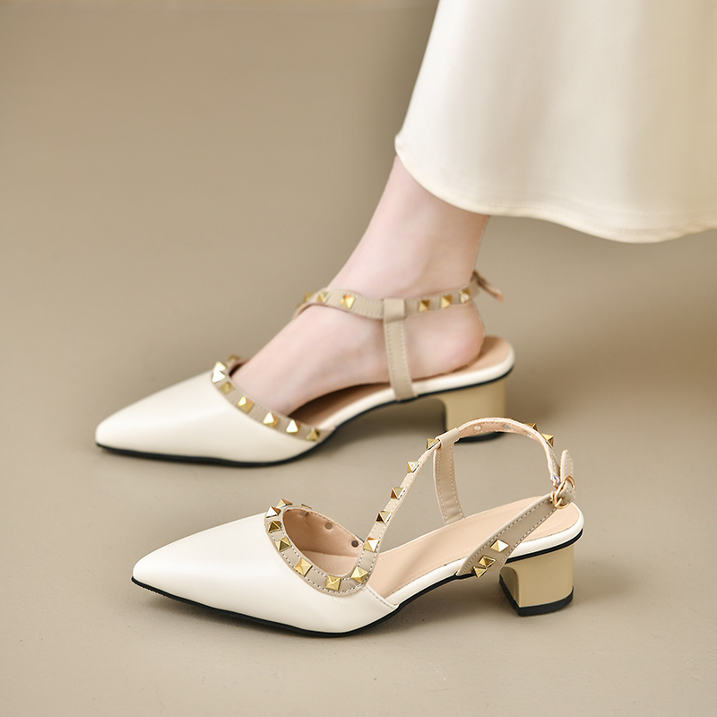 Women Shiny Back Buckle Strap  - Women'S Shoes Trendy 리뷰 및 가격