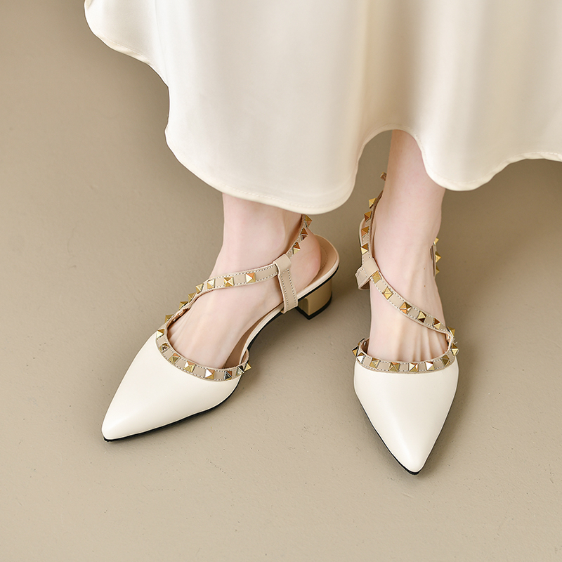 Women Shiny Back Buckle Strap  - Women'S Shoes Trendy 리뷰 및 가격