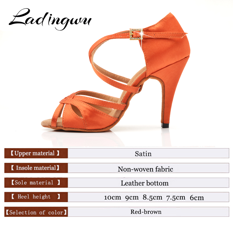 Ladingwu Women's Red-Brown Sat - Women'S Shoes Red Bottoms 리뷰 및 가격