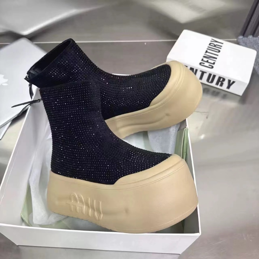 Luxury Rhinestone Woman Bootie - Sock Boot Women 리뷰 및 가격