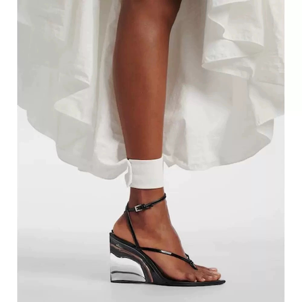 Women's Patent Leather Clear W - Clear Strap Heel 리뷰 및 가격