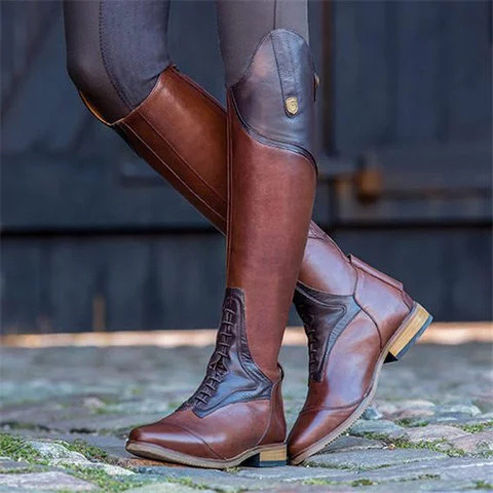 Knee High Boot Casual Boot Fas - Knee High Boots Women 리뷰 및 가격