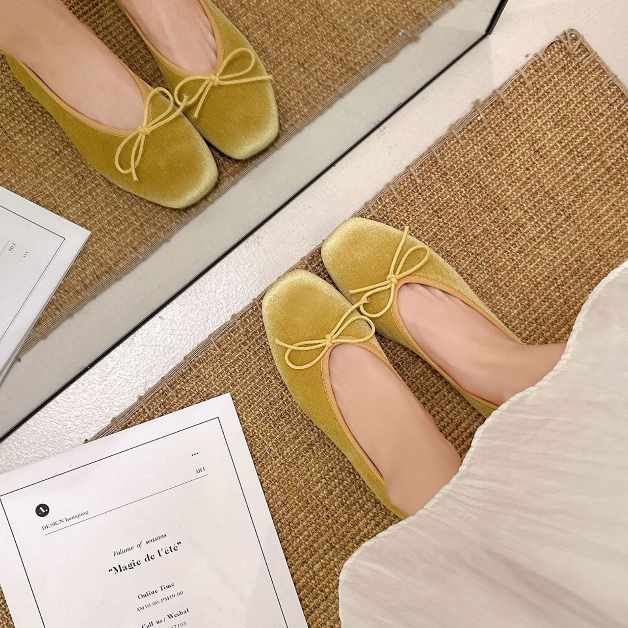French-style high-end velvet b - Slingback Pumps Women 리뷰 및 가격