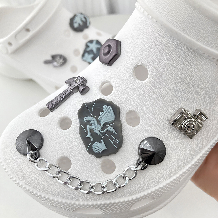 10pcs Dinosaur Fossil Style Cu - Croc Style Clog 리뷰 및 가격