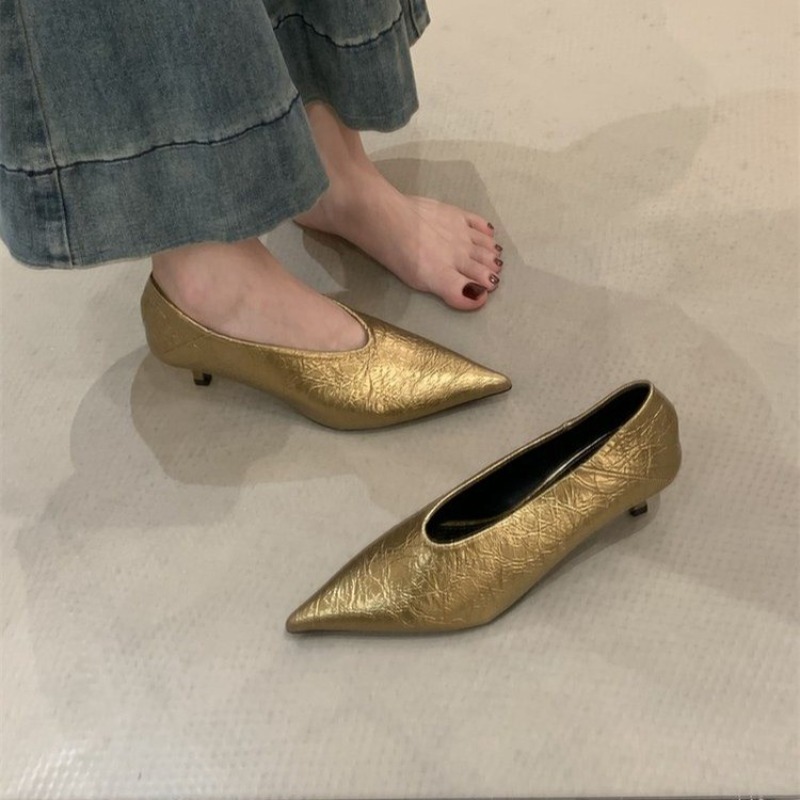 2025 Autumn New Commuter Wind  - Slingback Pumps Women 리뷰 및 가격
