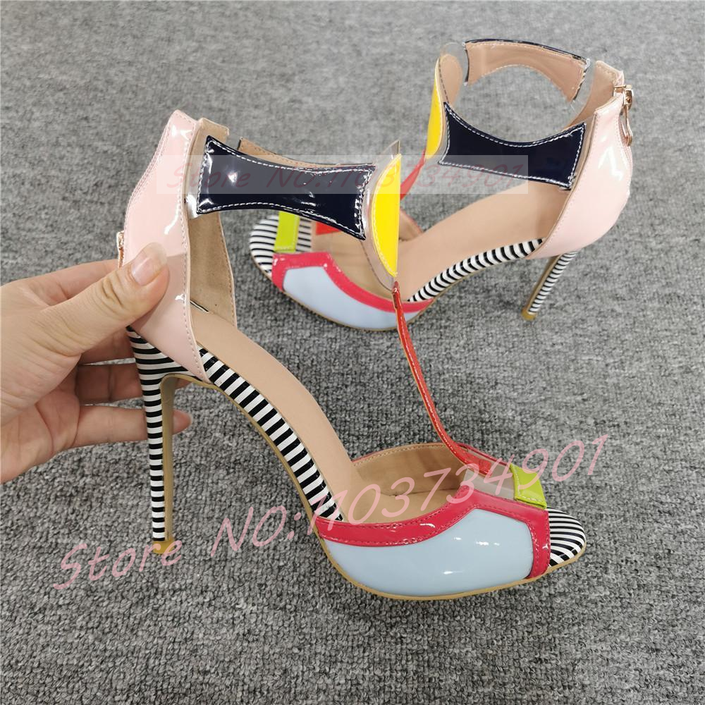Mixed Colors Roman Sandals Wom - Women'S Shoes Trendy 리뷰 및 가격
