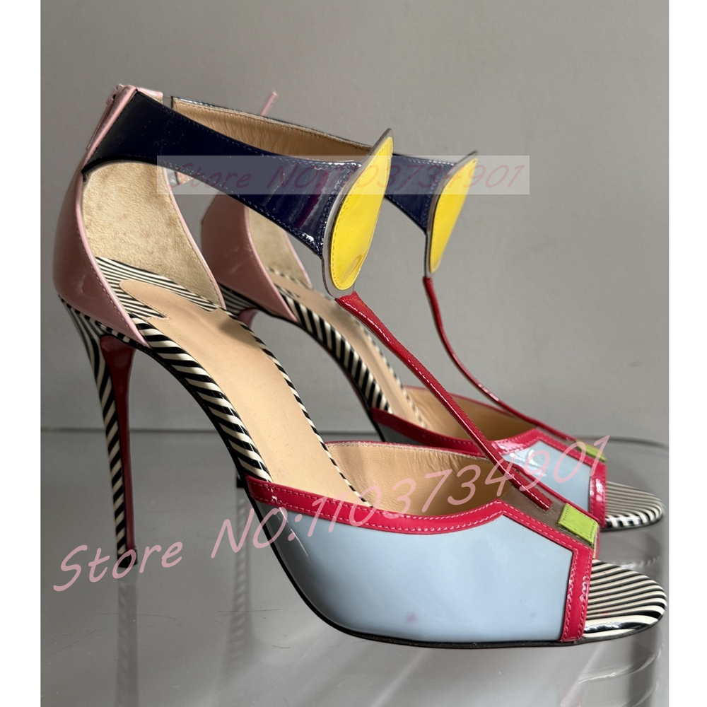 Mixed Colors Roman Sandals Wom - Women'S Shoes Trendy 리뷰 및 가격