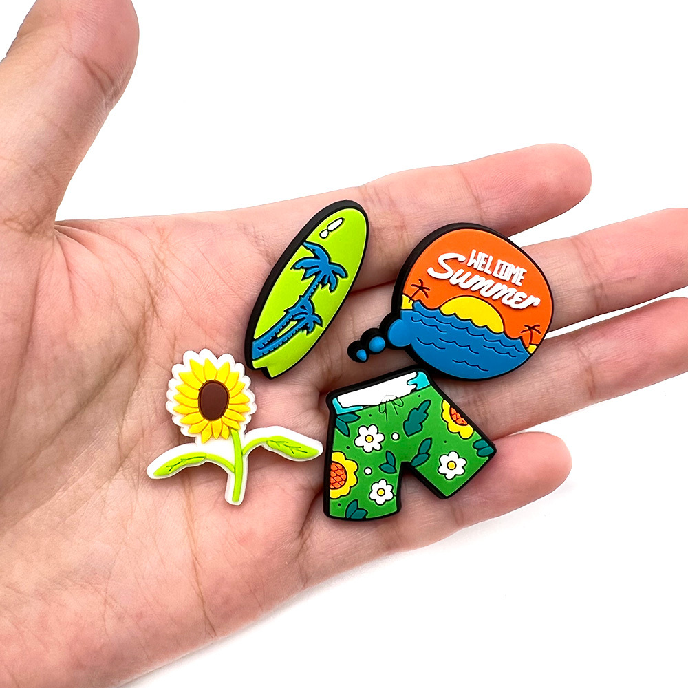 Summer Beach Coco Shoe Charms  - Croc Style Clog 리뷰 및 가격