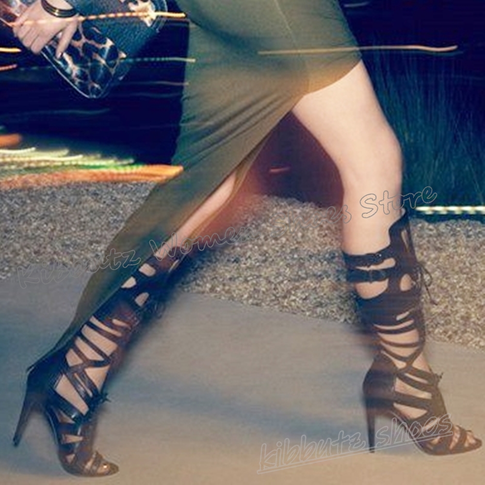 Sneaker Boot Knee High Lace-Up - Knee High Boots Women 리뷰 및 가격