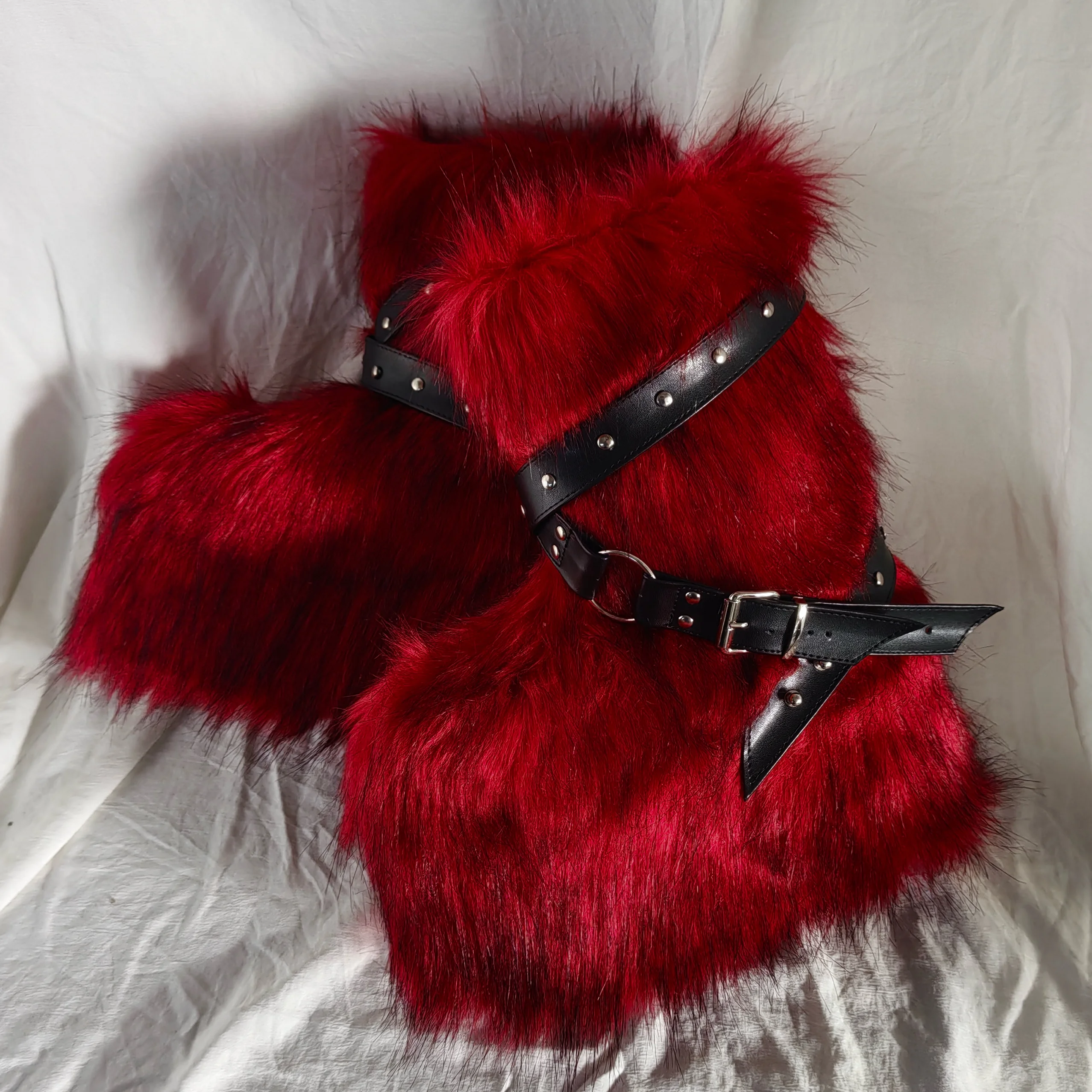 Red Fur Thick-Soled Cross-Buck - Women'S Shoes Red Bottoms 리뷰 및 가격
