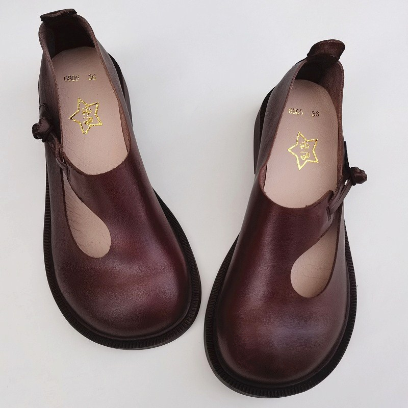 Careaymade-Genuine leather big - Women Shoes Casual 리뷰 및 가격