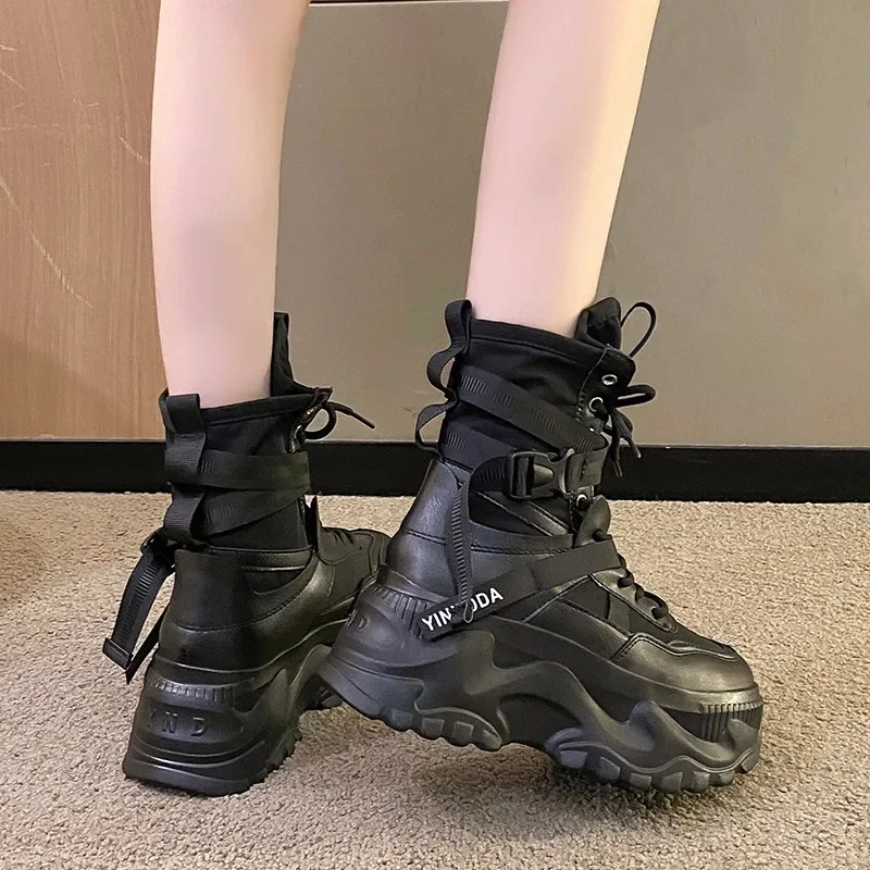 Fashion Women Chunky Platform  - Sock Boot Women 리뷰 및 가격