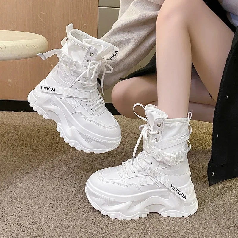 Fashion Women Chunky Platform  - Sock Boot Women 리뷰 및 가격