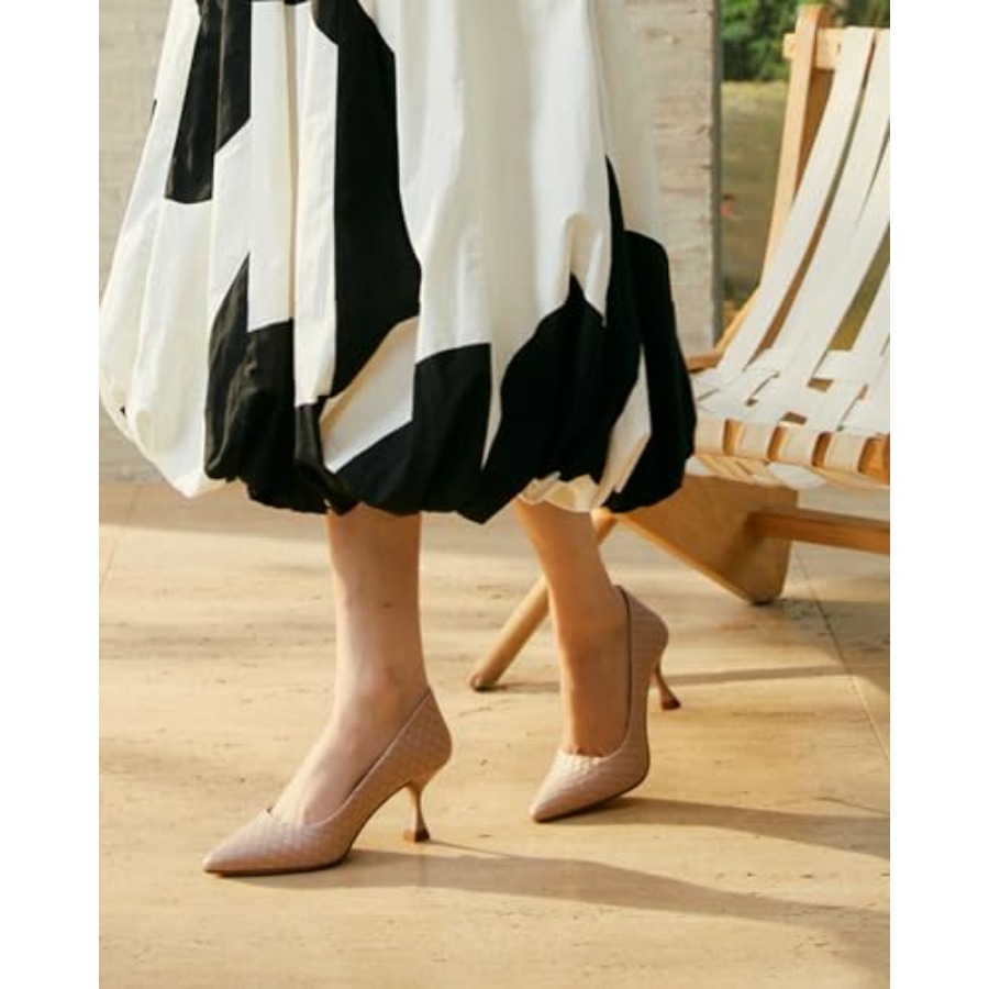 Women's Kitten Heels Pumps - P - Slingback Pumps Women 리뷰 및 가격