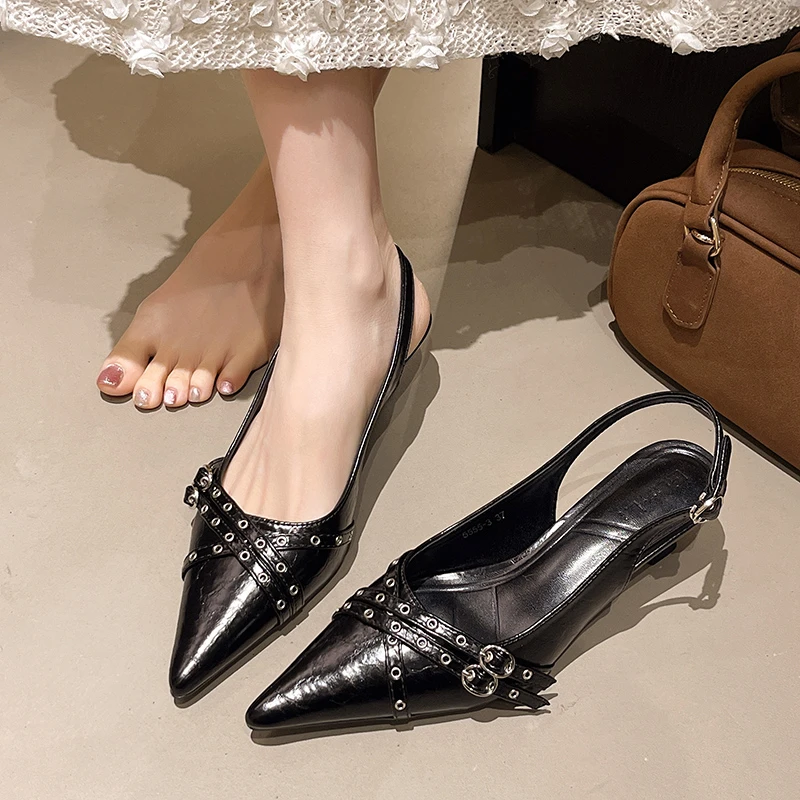 2025 New Women Pointed Toe San - Women'S Shoes Trending 2025 리뷰 및 가격