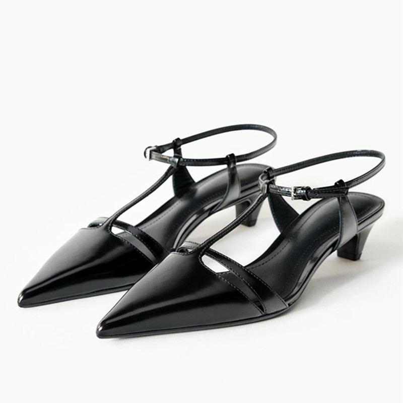 Patent Leather Kitten Heel Wom - Ankle Strap Heels 리뷰 및 가격