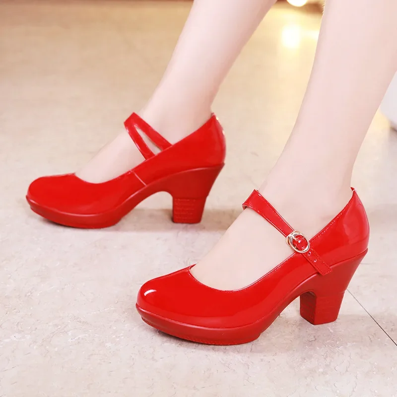 Small Size 32-43 Medium Block  - Women'S Shoes Red Bottoms 리뷰 및 가격
