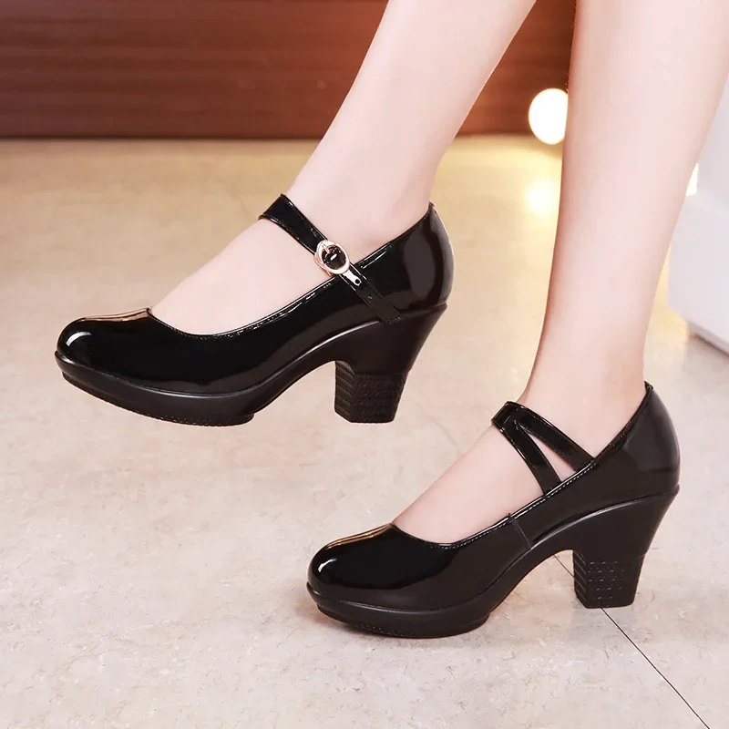 Small Size 32-43 Medium Block  - Women'S Shoes Red Bottoms 리뷰 및 가격