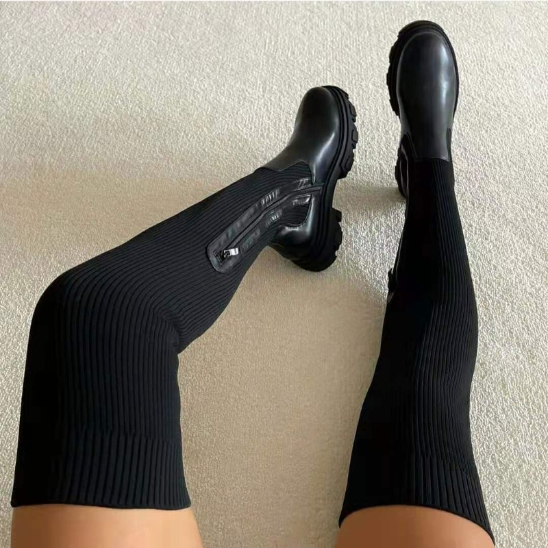 2025 Winter Shoes Women Socks  - Sock Boot Women 리뷰 및 가격
