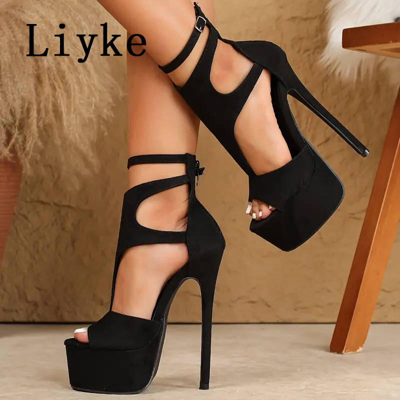 Liyke Model Show Sexy Extreme  - Women Shoes Formal 리뷰 및 가격