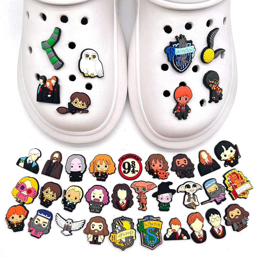 17-45Pcs Cartoon Shoe Charms f - Croc Style Clog 리뷰 및 가격