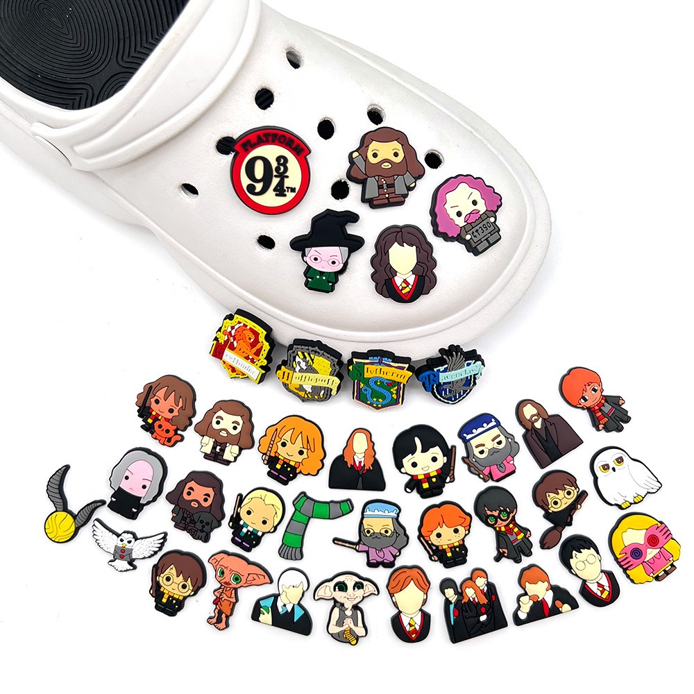 17-45Pcs Cartoon Shoe Charms f - Croc Style Clog 리뷰 및 가격