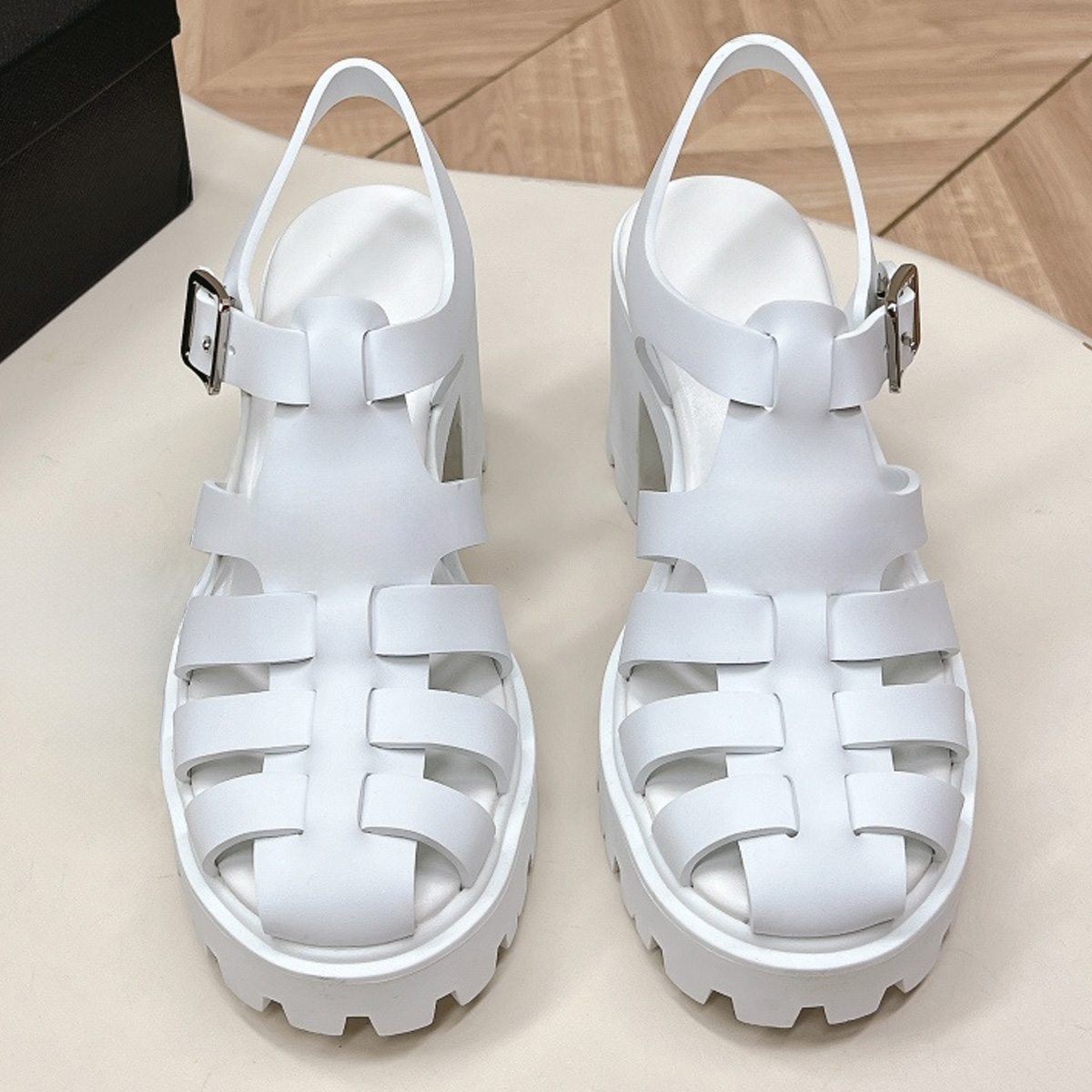 2026 New Women's Round Toe Lea - Ankle Strap Heels 리뷰 및 가격