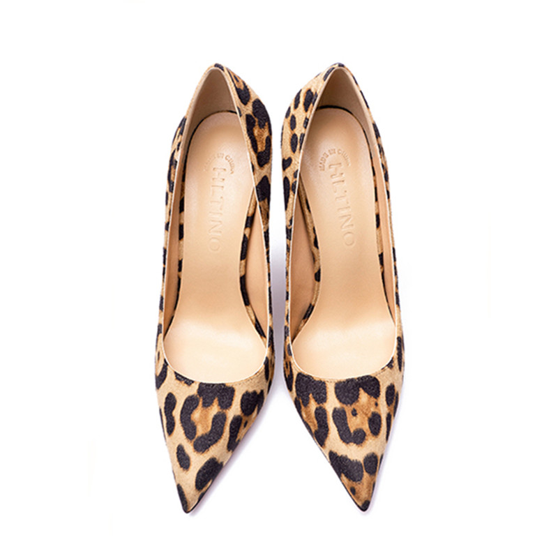 HLTINO Fashion Leopard Pumps W - Women'S Shoes Red Bottoms 리뷰 및 가격