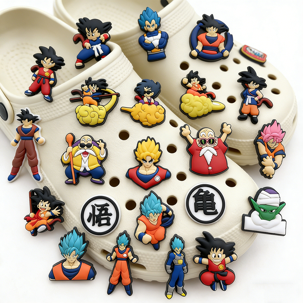22pcs Dragon Ball Series Shoe  - Croc Style Clog 리뷰 및 가격