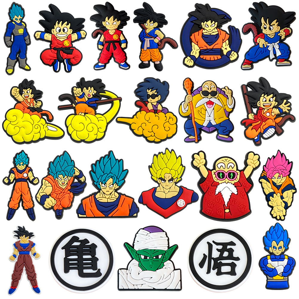 22pcs Dragon Ball Series Shoe  - Croc Style Clog 리뷰 및 가격