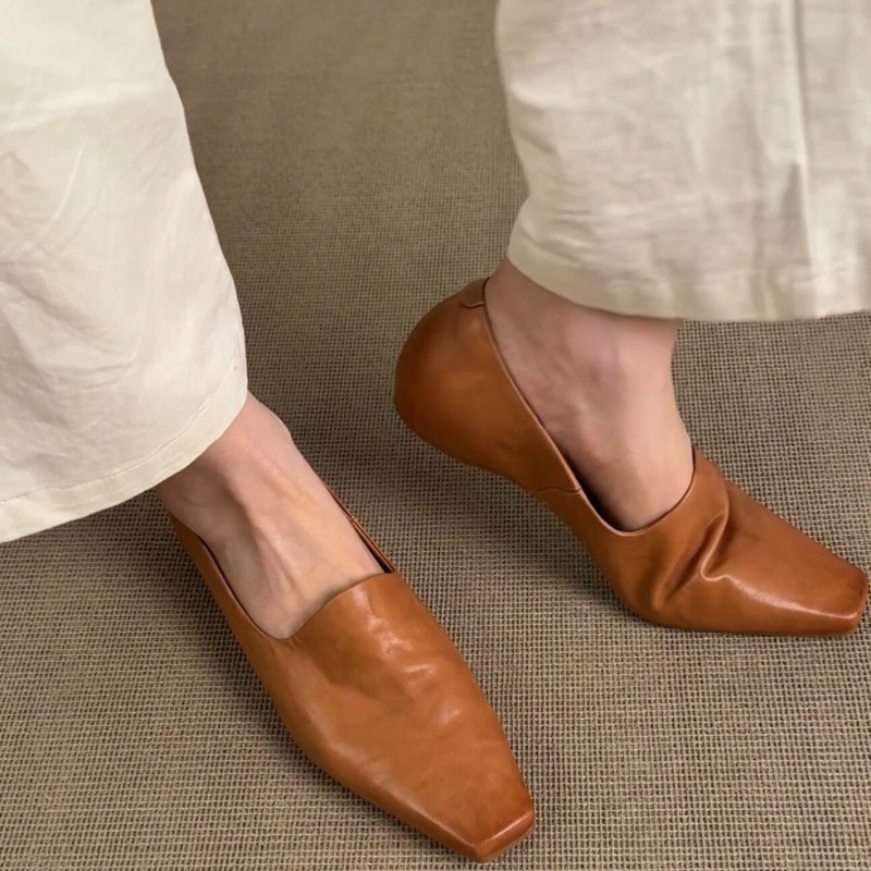 Retro Flat Loafers Women's Sli - Slingback Pumps Women 리뷰 및 가격
