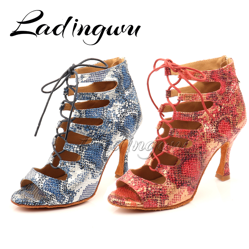 Ladingwu Latin Boots Soft Bott - Women'S Shoes Red Bottoms 리뷰 및 가격